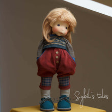 Load image into Gallery viewer, Charlotte, OOAK Art Doll