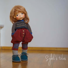 Load image into Gallery viewer, Charlotte, OOAK Art Doll