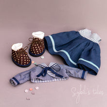 Load image into Gallery viewer, Clementine, ooak art doll