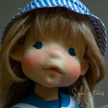 Load image into Gallery viewer, Apple-Rose, ooak doll
