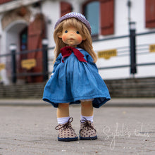 Load image into Gallery viewer, Apple-Rose, ooak doll