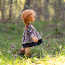 Load image into Gallery viewer, Marigold, natural fiber art doll