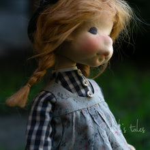 Load image into Gallery viewer, Marigold, natural fiber art doll
