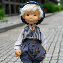 Load image into Gallery viewer, Oliver, Natural Fiber Art Doll