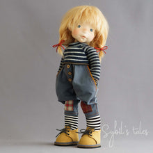 Load image into Gallery viewer, Eva-Lotta - OOAK Art Doll