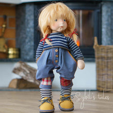 Load image into Gallery viewer, Eva-Lotta - OOAK Art Doll