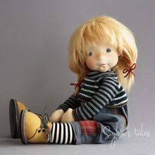 Load image into Gallery viewer, Eva-Lotta - OOAK Art Doll