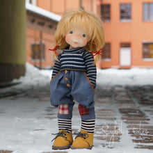 Load image into Gallery viewer, Eva-Lotta - OOAK Art Doll
