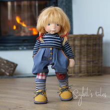 Load image into Gallery viewer, Eva-Lotta - OOAK Art Doll