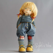 Load image into Gallery viewer, Eva-Lotta - OOAK Art Doll