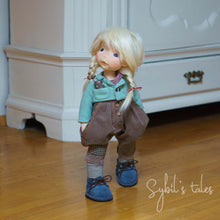 Load image into Gallery viewer, Smilla, natural fiber art doll