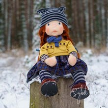 Load image into Gallery viewer, Johanne, OOAK doll