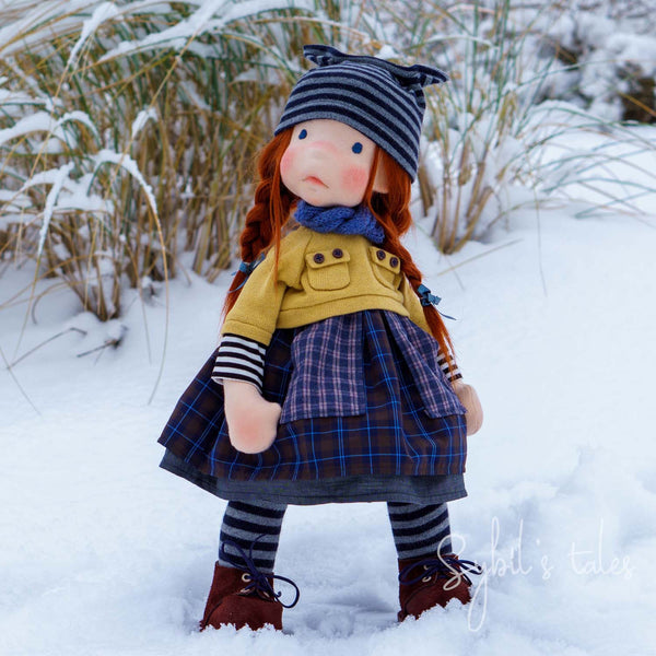Johanne - red haired winter loving doll