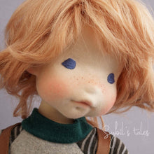 Load image into Gallery viewer, Bettina - Natural Fiber Art Doll
