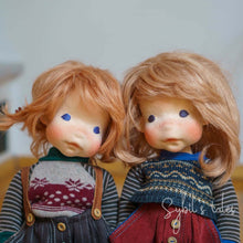 Load image into Gallery viewer, Charlotte, Natural Fiber Art Doll

