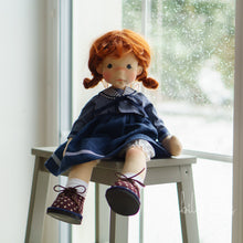 Load image into Gallery viewer, Clementine, natural fiber art doll
