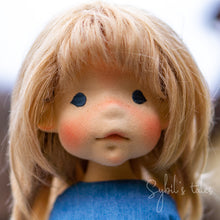 Load image into Gallery viewer, Apple-Rose, Natural Fiber Art Doll

