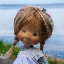 Load image into Gallery viewer, Fiona, Natural Fiber Art Doll
